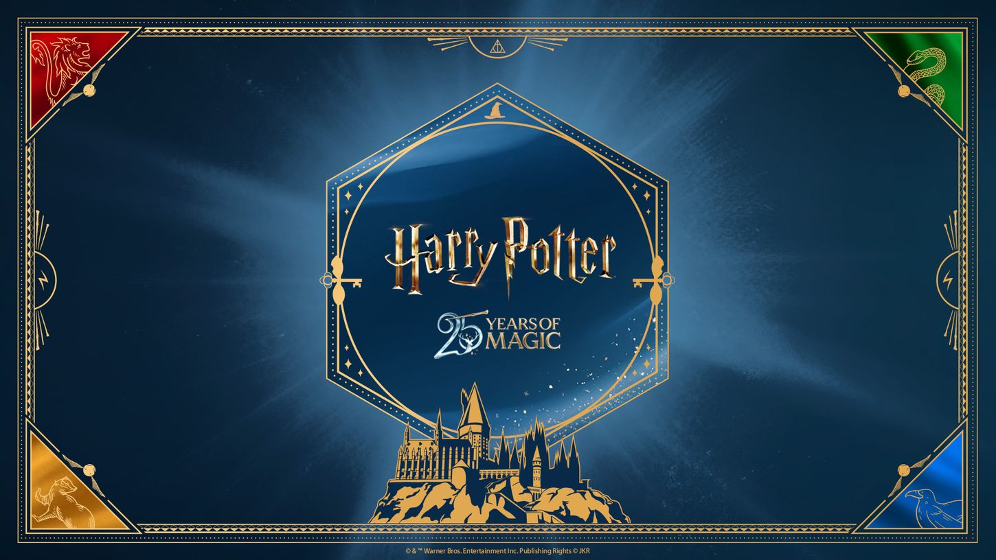 Plakat fra Hatty Potter og de vises stein