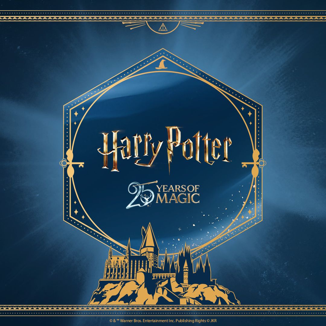 Plakat fra Hatty Potter og de vises stein