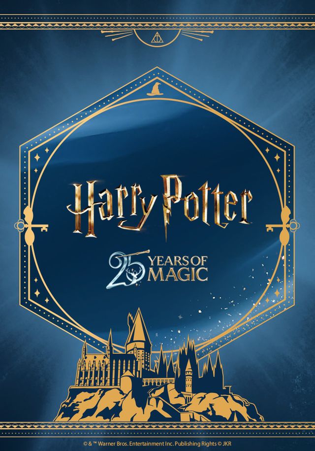 Plakat fra Hatty Potter og de vises stein