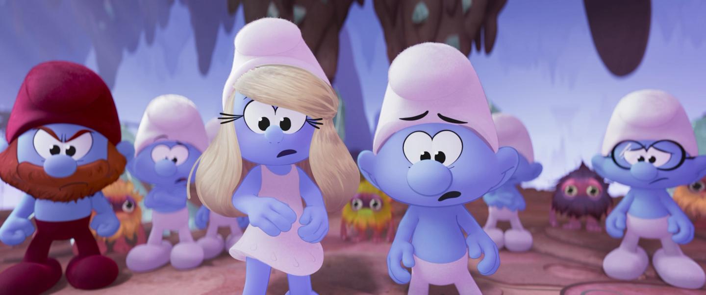 Bilde fra Smurfene-filmen