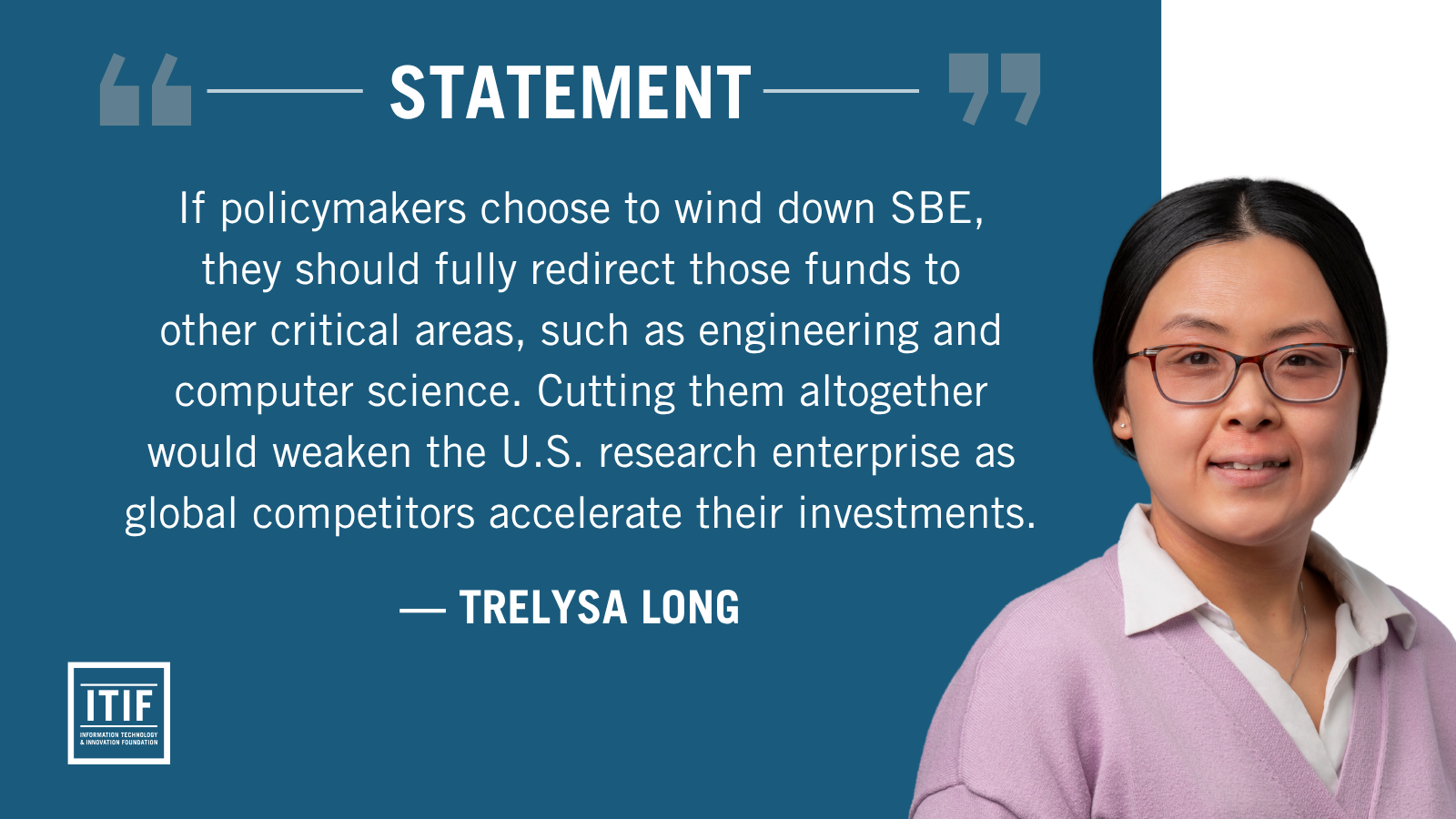 US Cannot Afford NSF Disinvestment as Global Competitors Accelerate ...