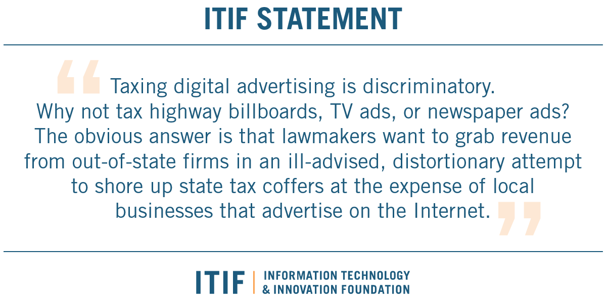 Maryland’s Digital Advertising Tax Is Distortionary Discrimination That