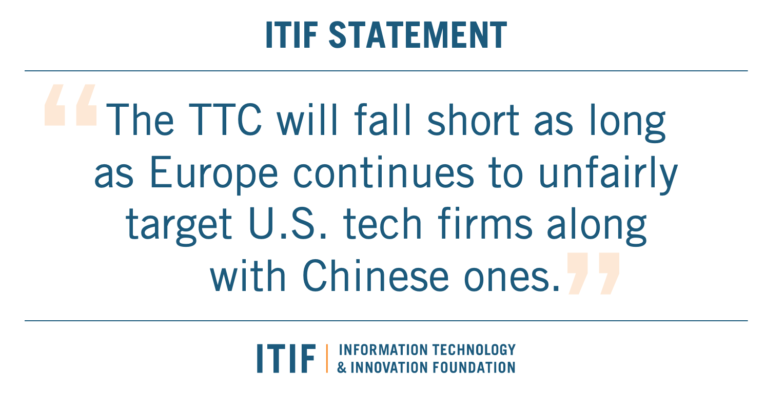 Latest US-EU TTC Is a Good Start, But Europe Should Do More to Target ...