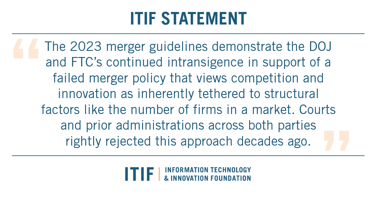 New Merger Guidelines Reflect Seismic Shift Back to Failed Merger