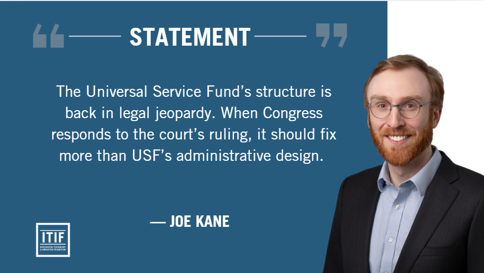 Congress Should Fix USF, Not Just Save It, Says ITIF