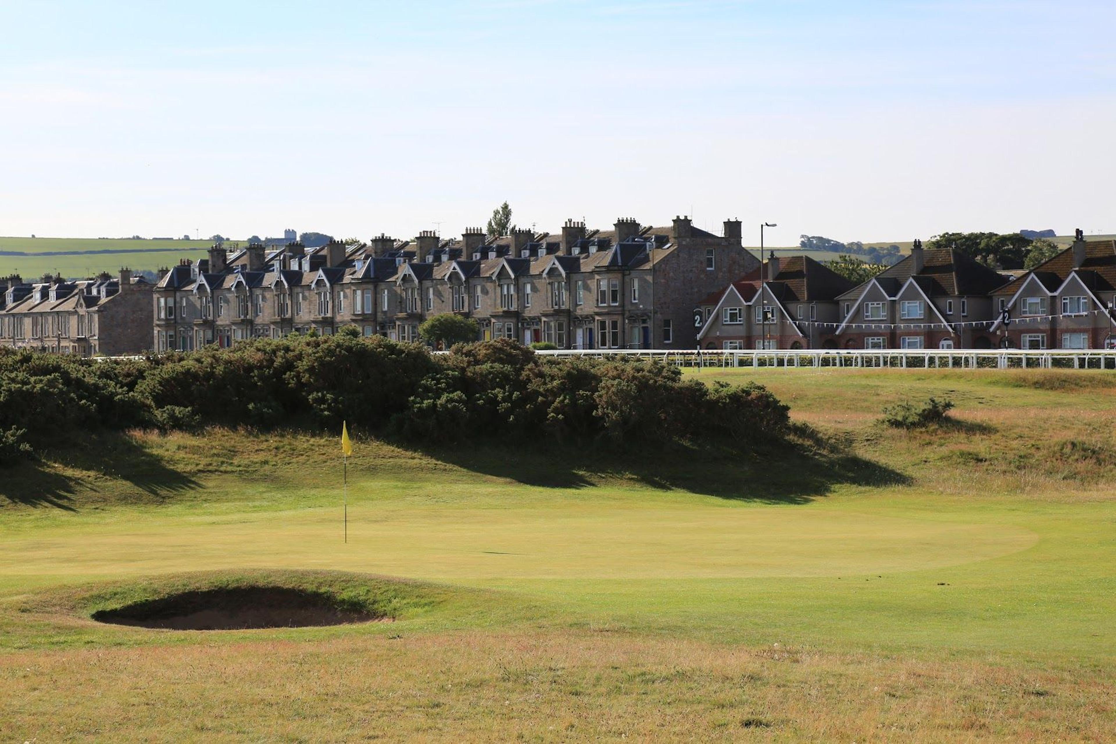 Musselburgh Old Links — within the Musselburgh Racetrack