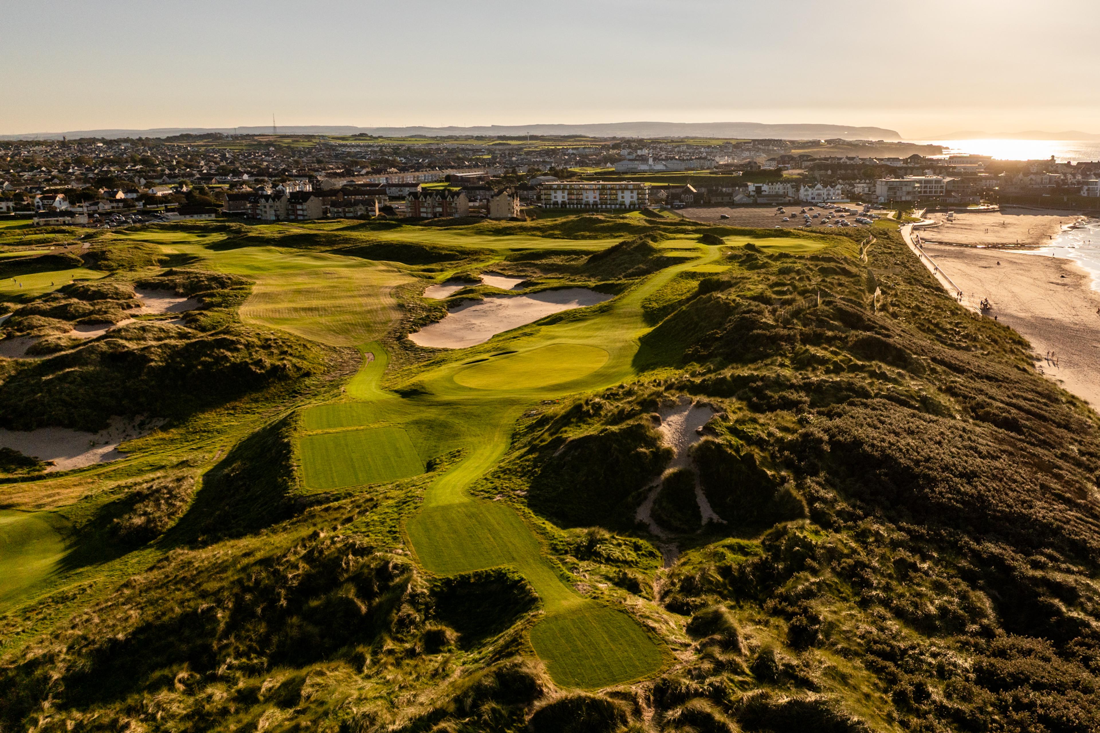 Royal Portrush — Dunluce Links 8th hole, host of The Open Championship 2025
