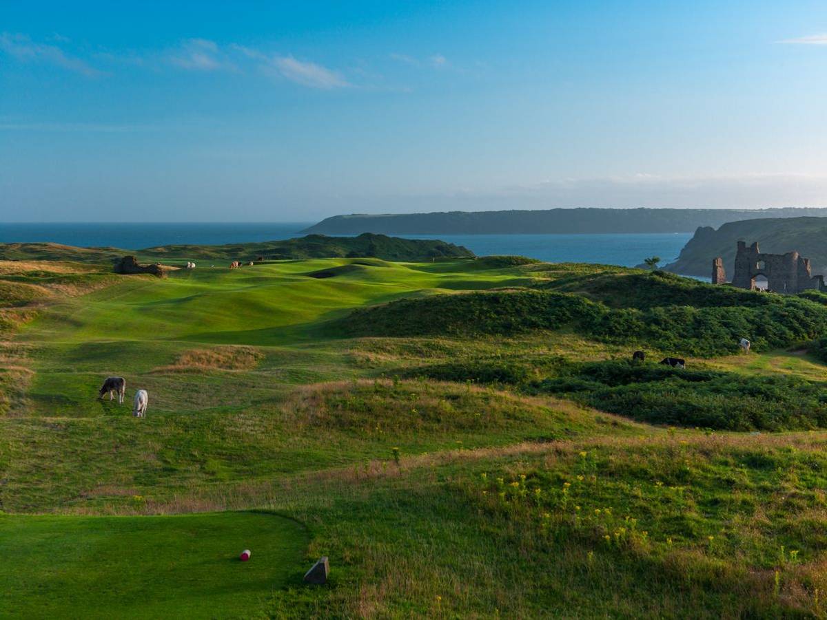 Pennard Golf Club golf course