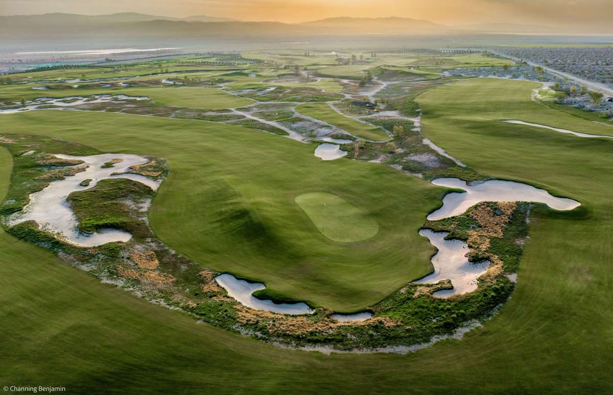 Golf Green Ladera California
