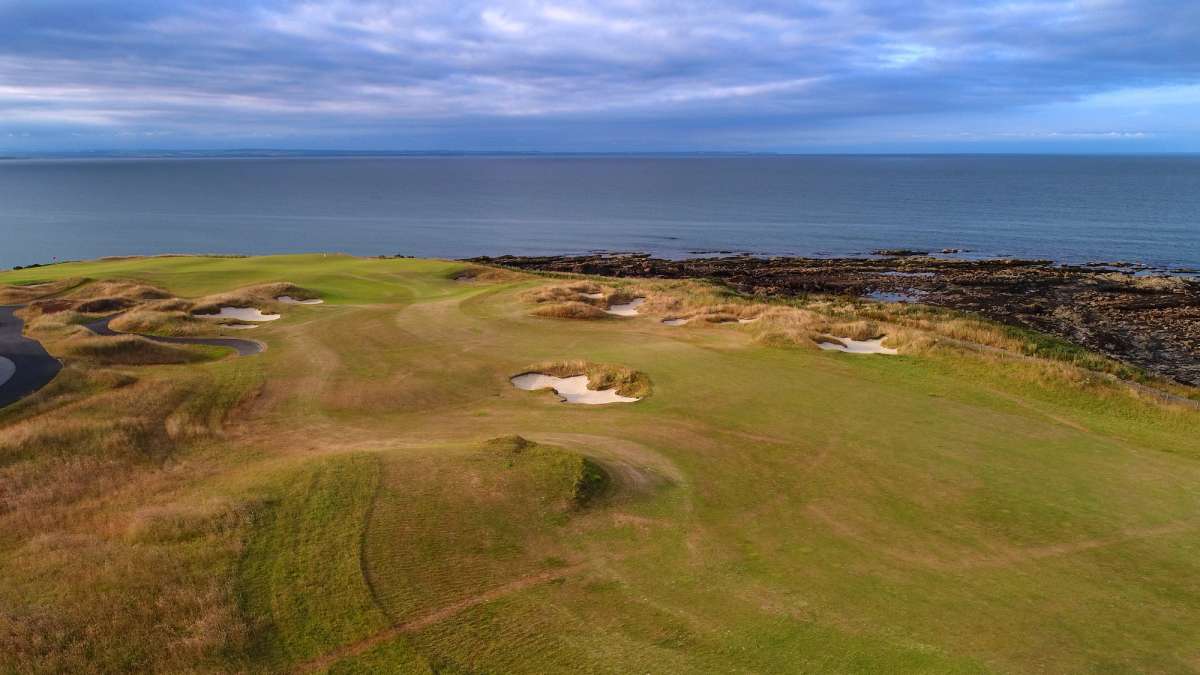 St Andrews Castle Course DMK David McLay Kidd Fife Scotland