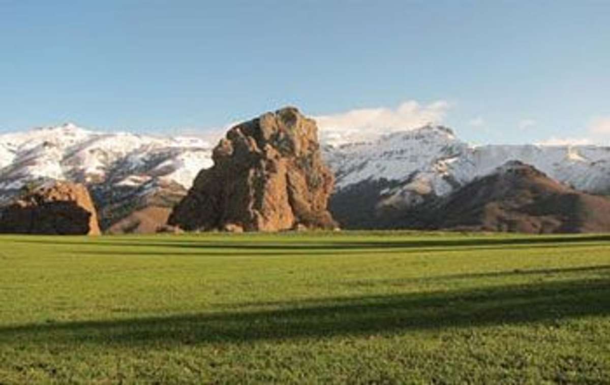 Mountain golf in Gaucho land