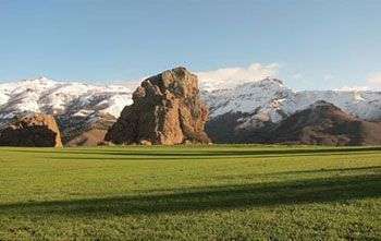 Mountain golf in Gaucho land