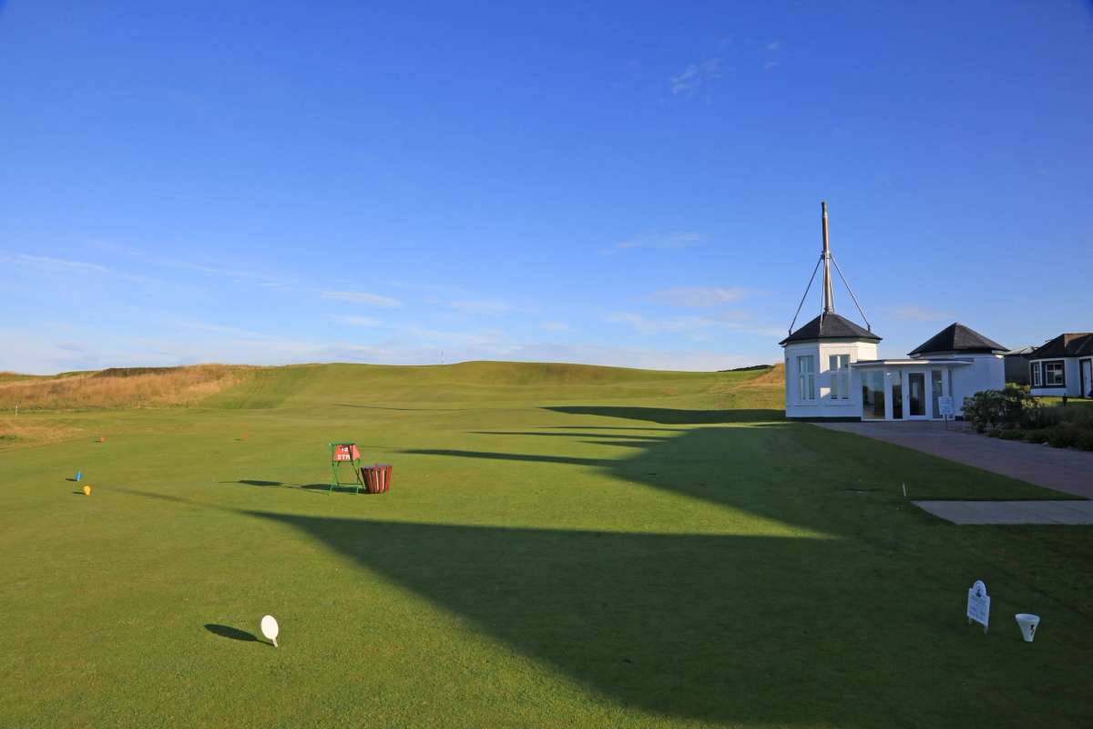 Blind Opening Tee Shot Elie Periscope