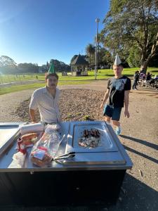 Mallis and Jos at the park