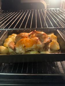 Chicken in the oven