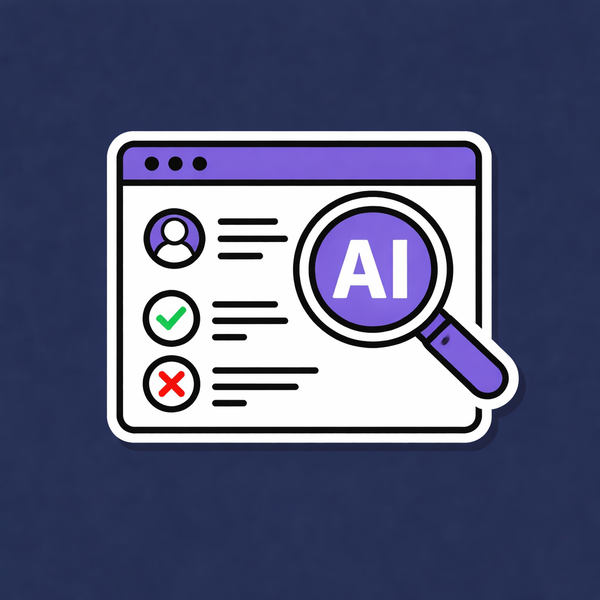 AI screening a resume