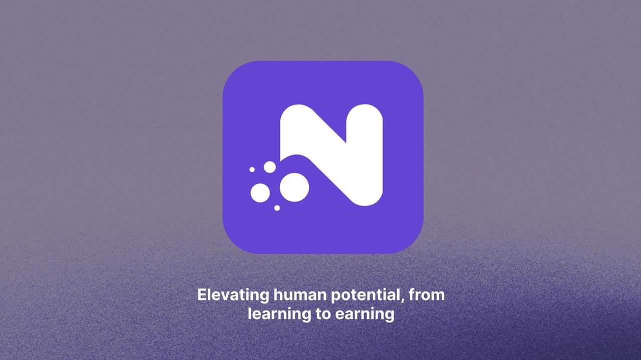 nSpire emblem with the motto: Elevating human potential, from learning to earning