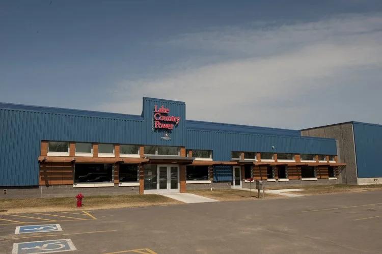 Lake Country Power - Mountain Iron, Minnesota project featuring Innotech windows
