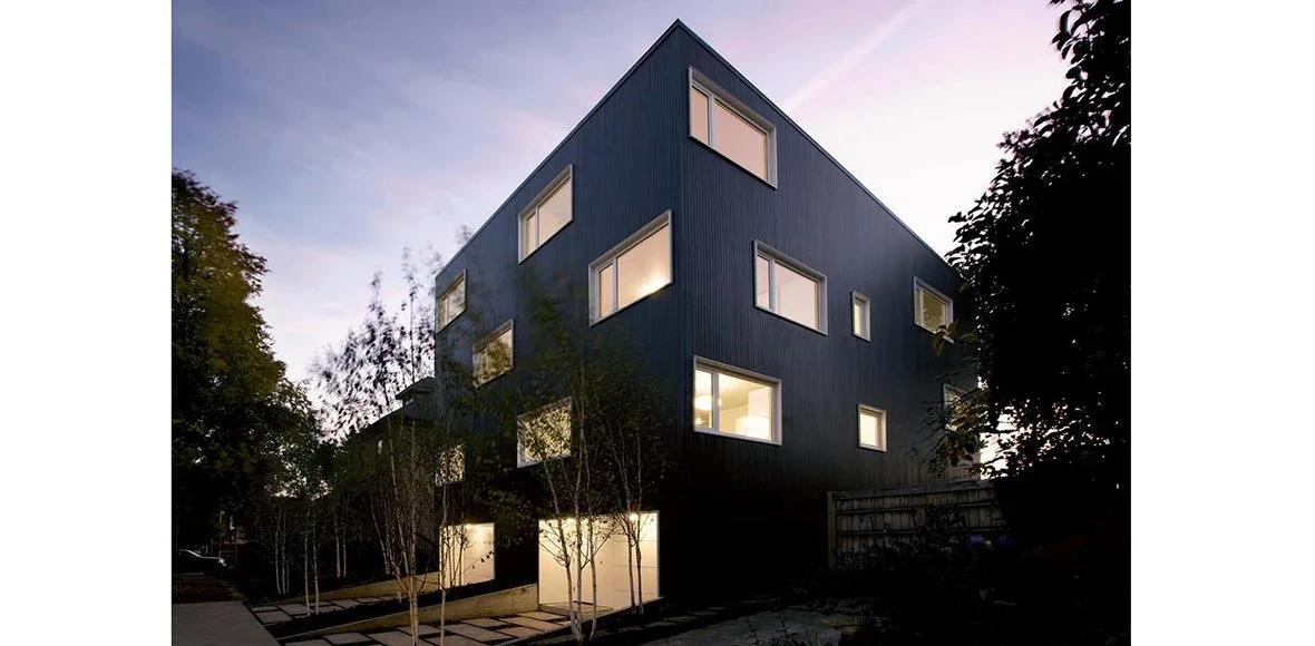 Z-haus - Portland, Oregon project featuring Innotech windows