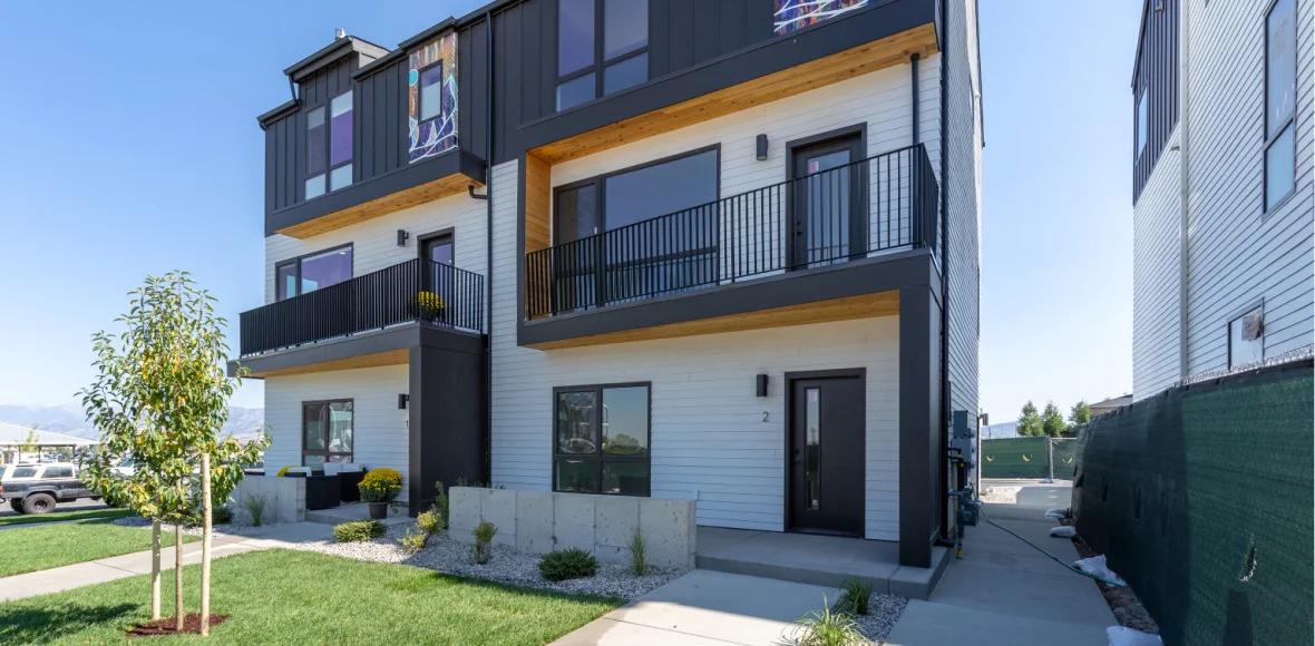 South Rows - Bozeman, Montana project featuring Innotech windows