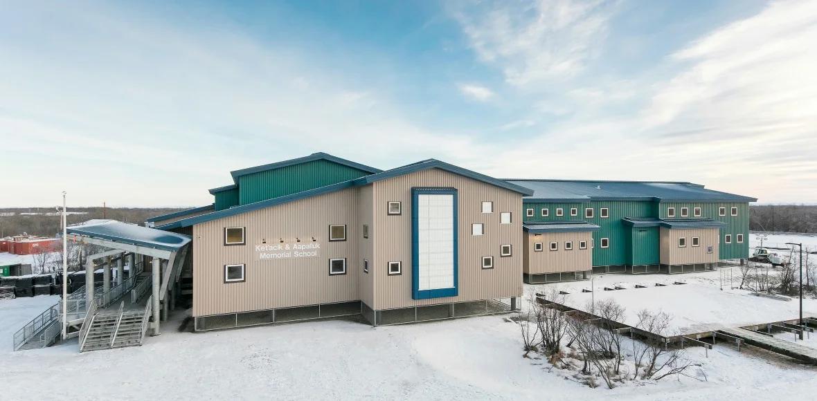 Ket’acik & Aapalluk Memorial School - Kwethluk, Alaska project featuring Innotech windows