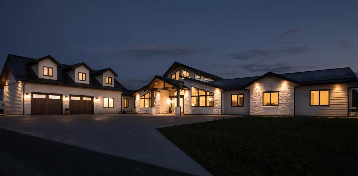 Abbotsford Farmhouse - Abbotsford, British Columbia project featuring Innotech windows