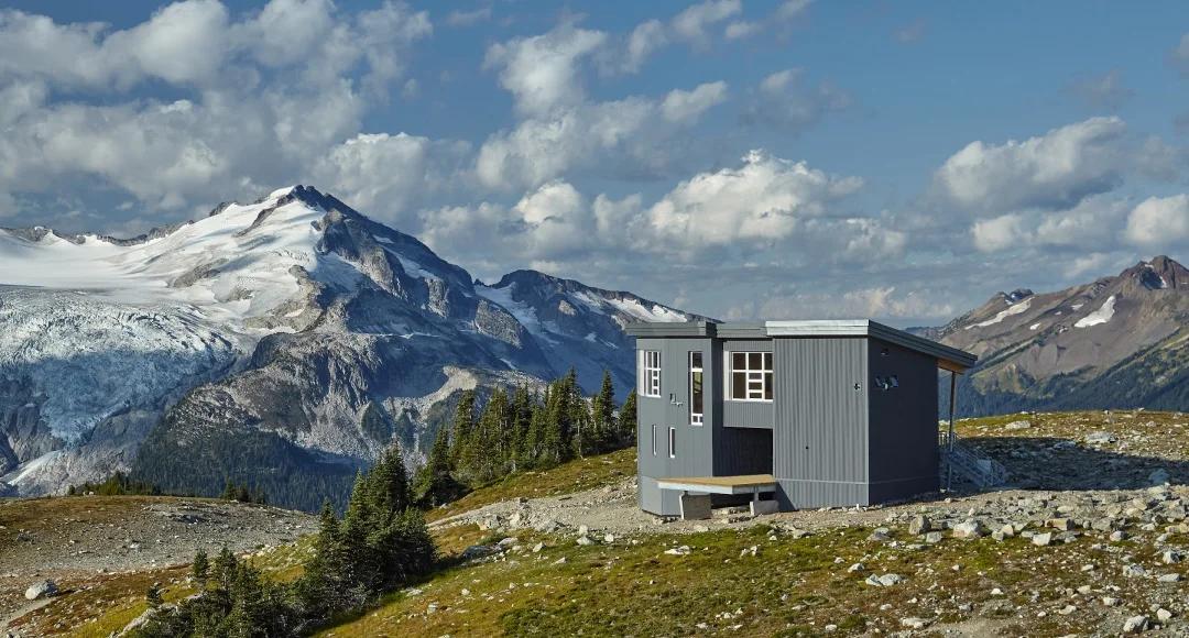 Kees and Claire Hut - Whistler, British Columbia project featuring Innotech windows