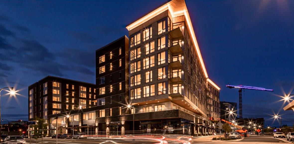 RiverWest Apartments - Vancouver, Washington project featuring Innotech windows