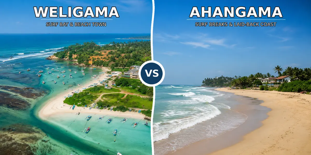 Weligama vs Ahangama: Which Town Should You Base Yourself In? (2026)