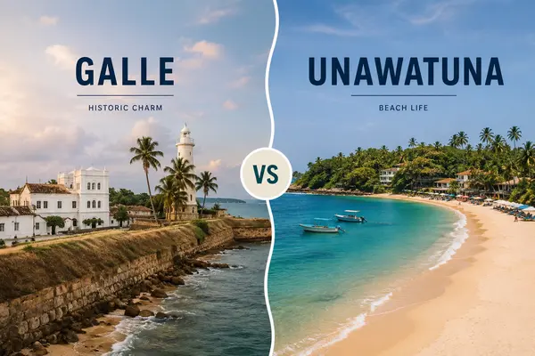 Galle vs Unawatuna: Which One Should You Stay In? (2026)