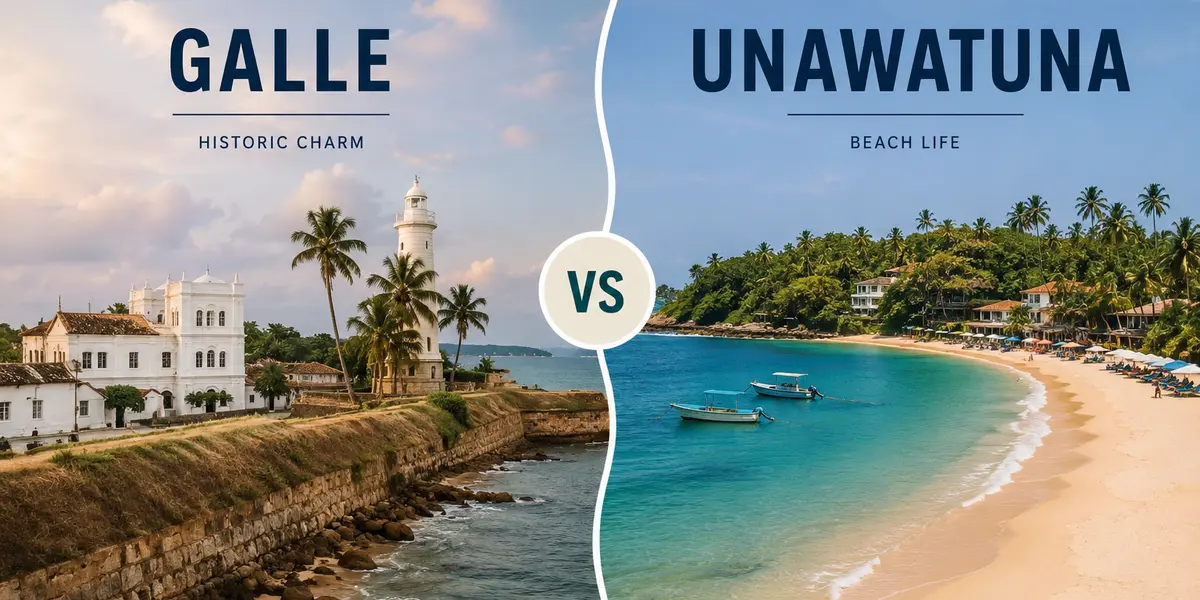 Galle vs Unawatuna: Which One Should You Stay In? (2026)