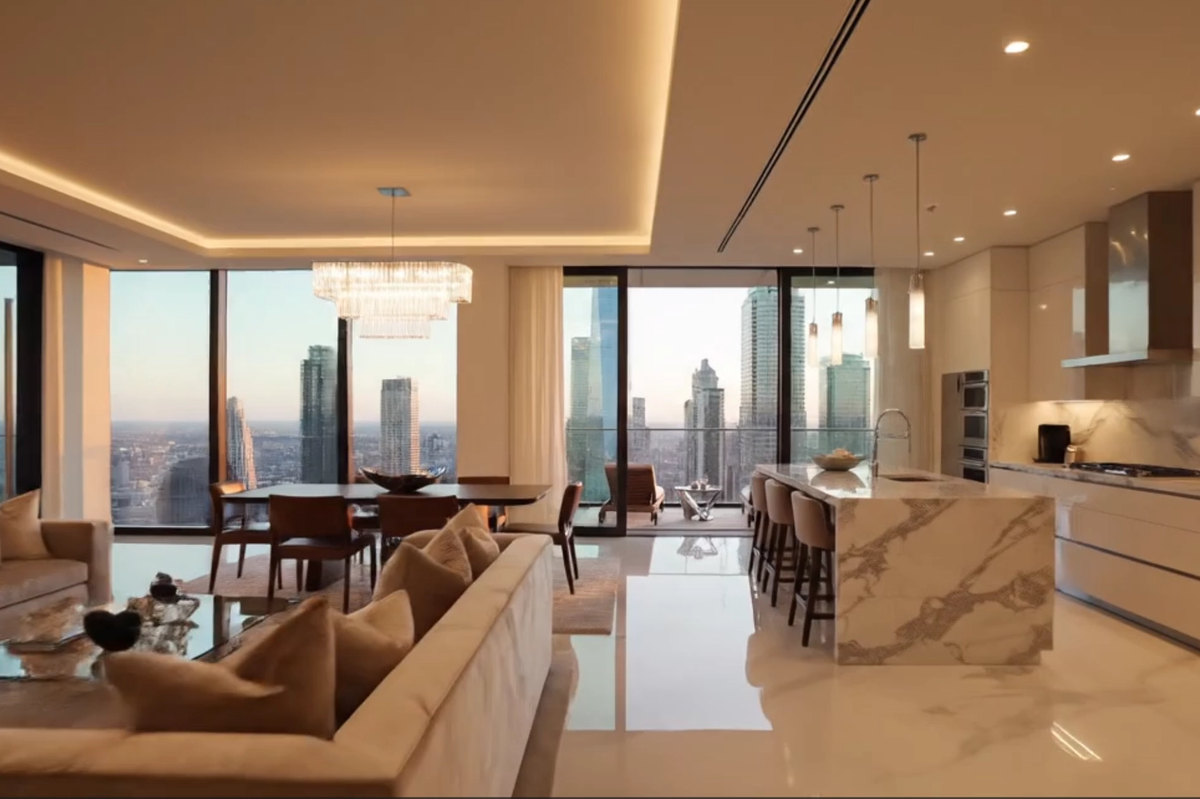 Nowoczesny penthouse w wysokim standardzie