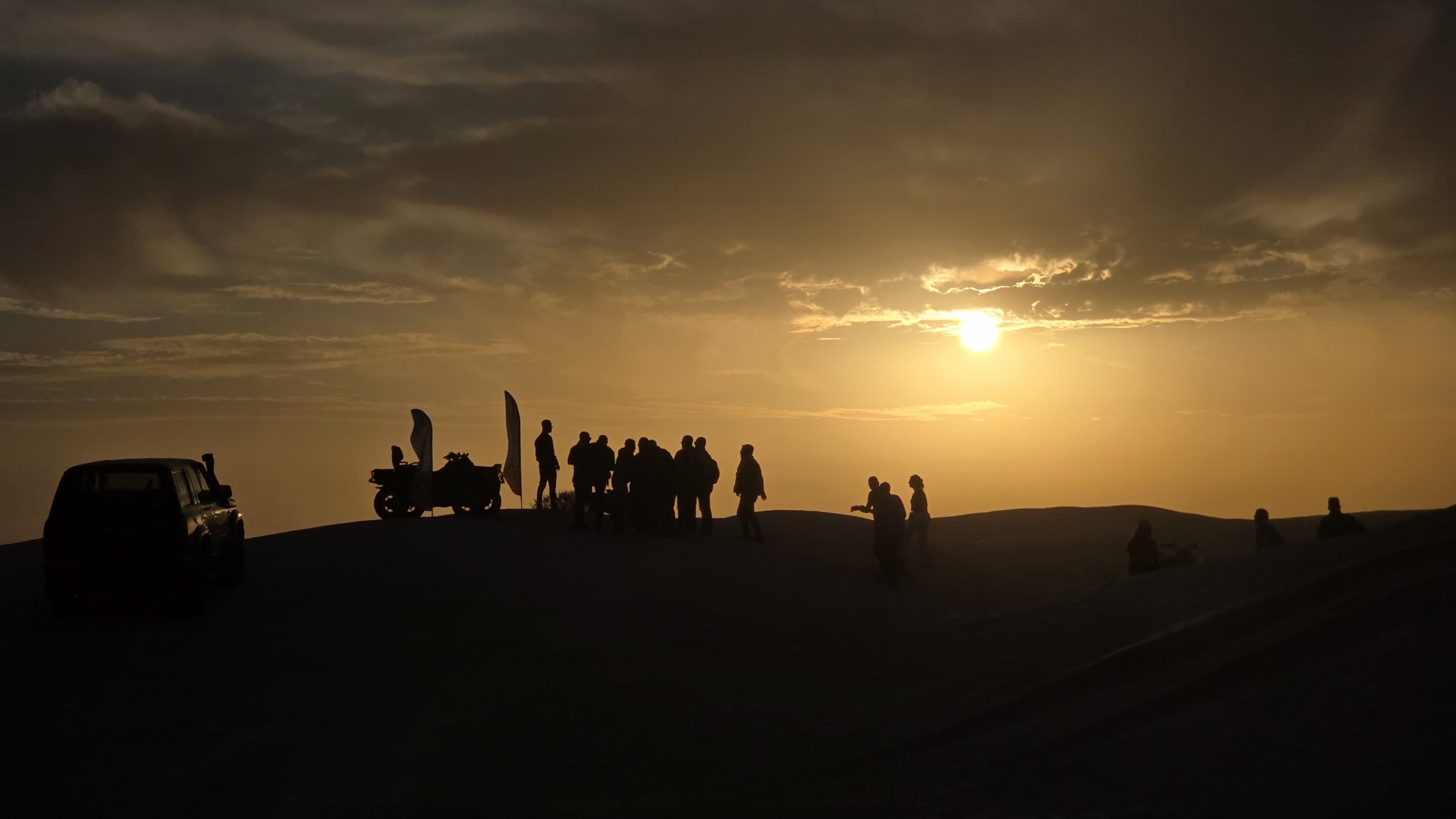 You do not visit the Sahara