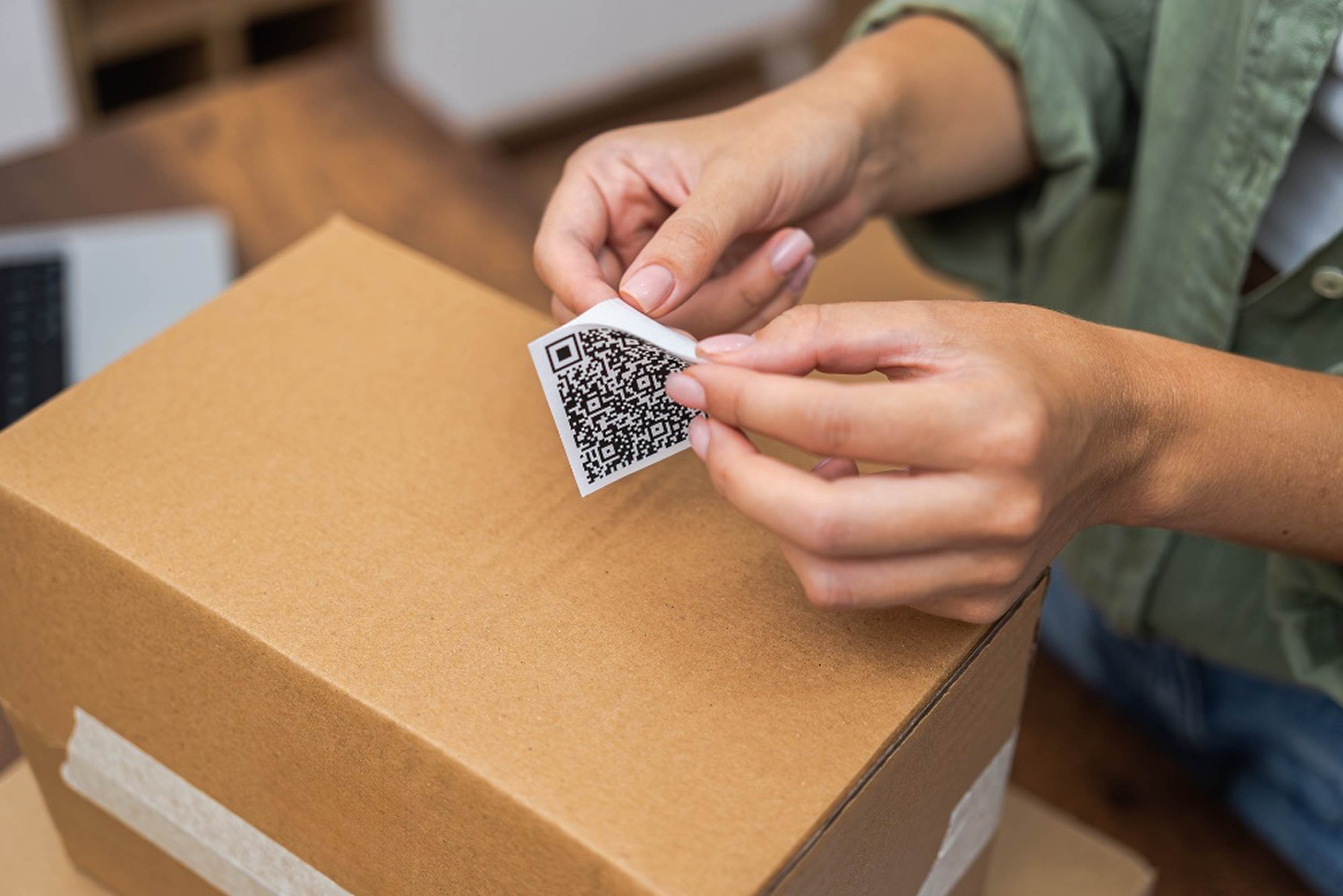 Pack and print your label