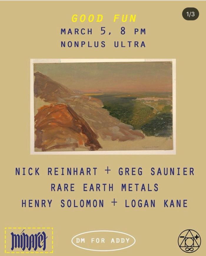 (very first Minaret show ever !!)