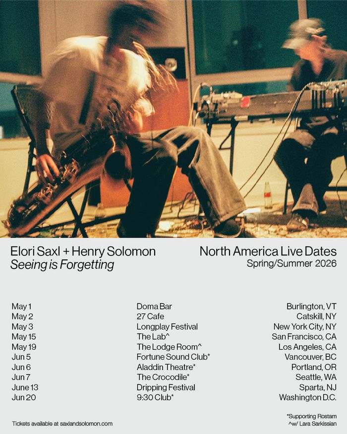 Elori Saxl + Henry Solomon Spring/Summer tour