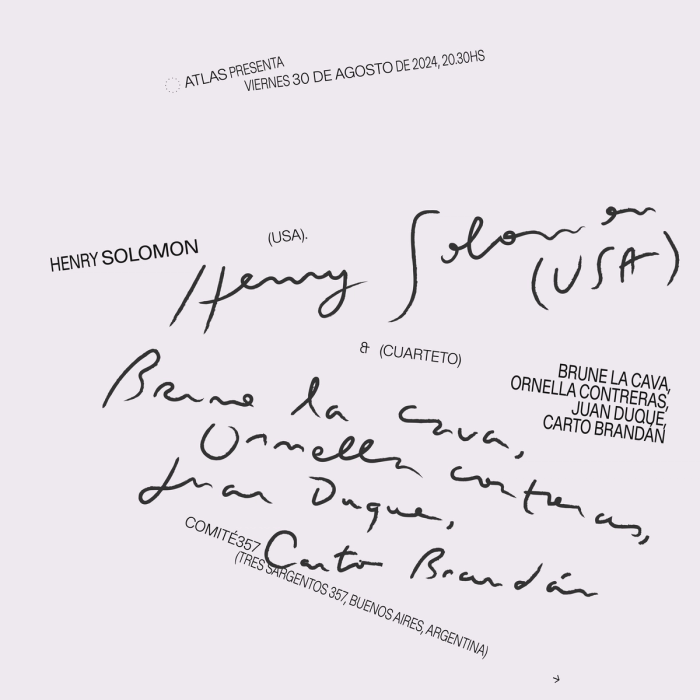 solo performance in Buenos Aires at comité 357