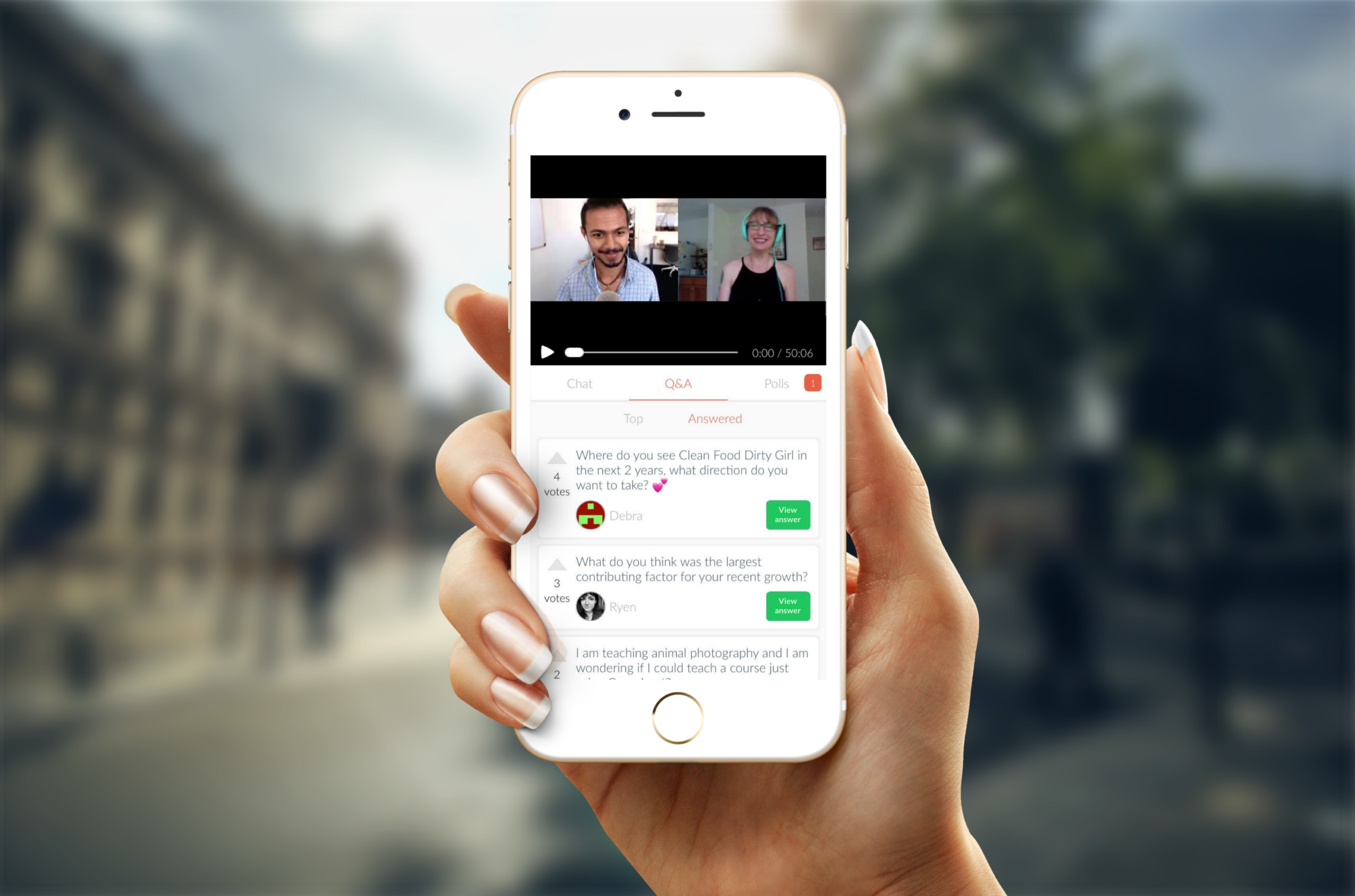 Introducing the Crowdcast mobile app blog post image