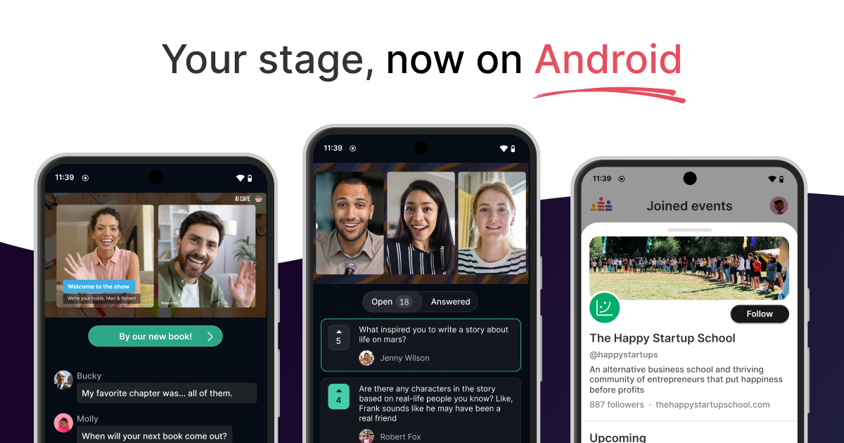 The Android App is here 🤖 customer changelog photo