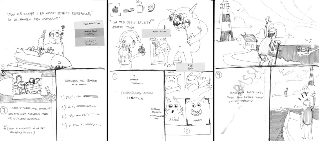 Sketches of multiplayer minigames