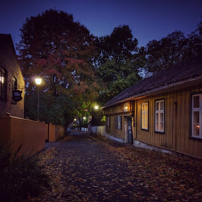 Wooden houses at Sagene, Oslo