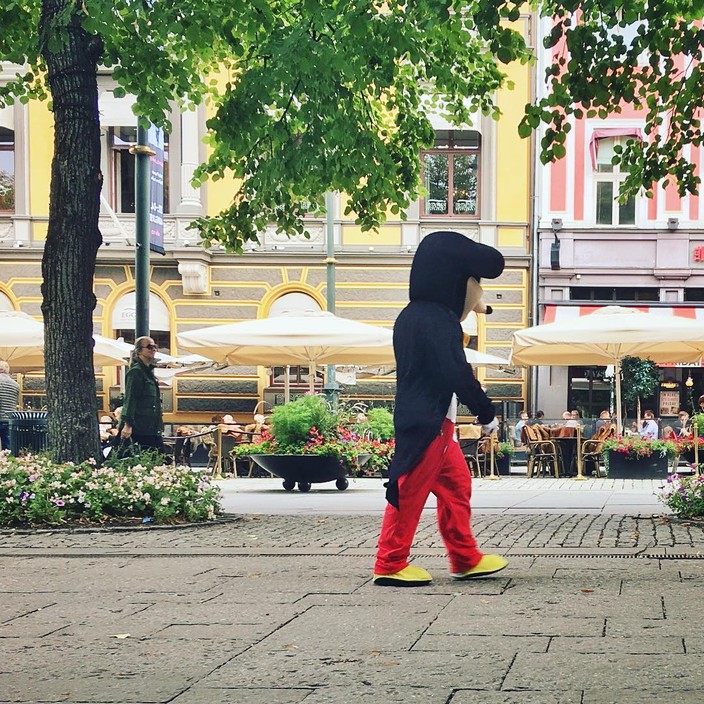 Karl Johans Gate, Oslo.