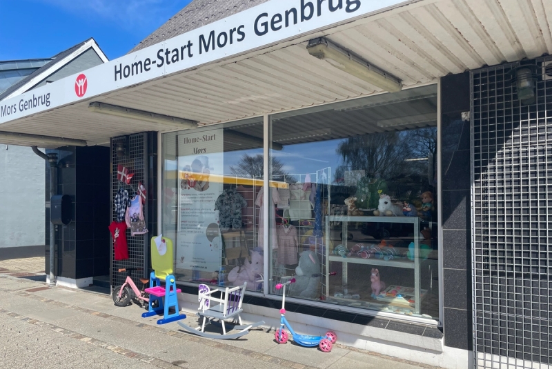 Home-Start Mors ny genbrugsbutik