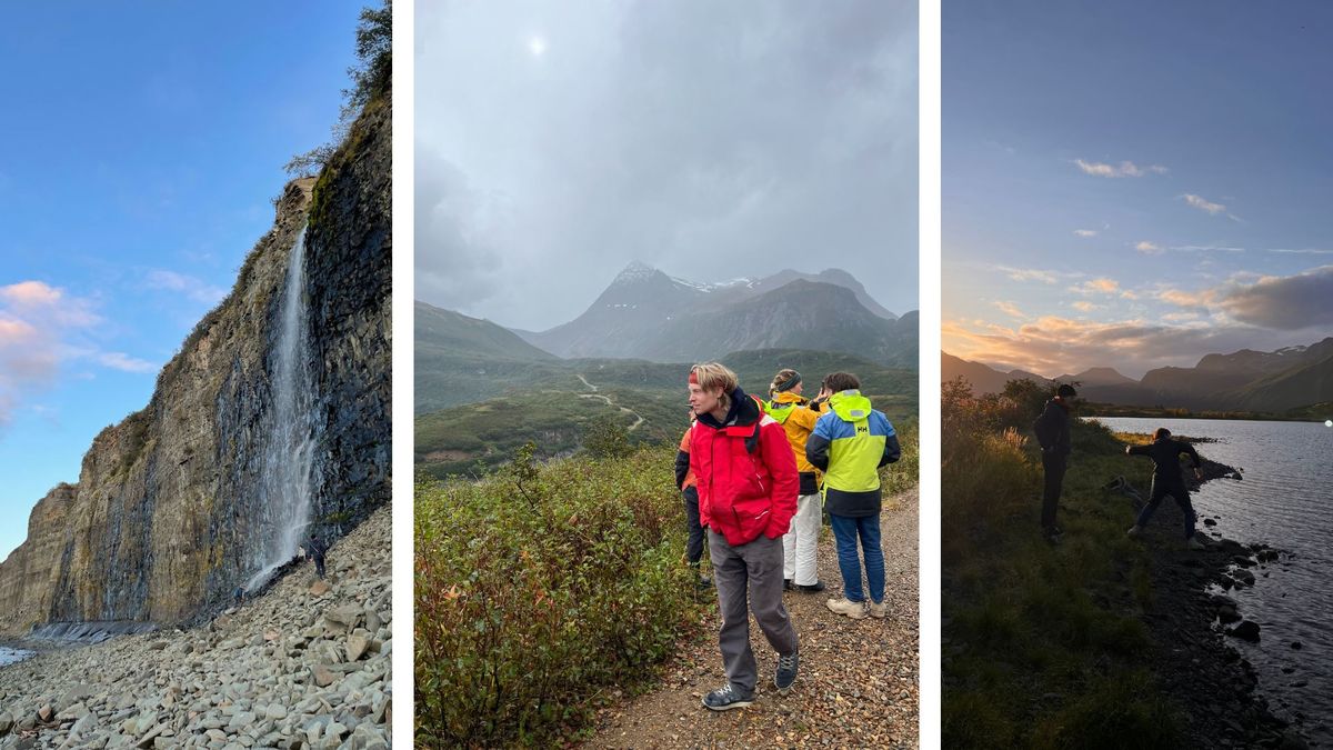 The crew explore the coastline and mountains surrounding Chignik. Credits: Rakel Thorell, and Cléo Campe / MEDIA.etc