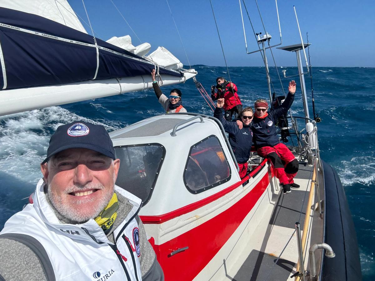 The crew depart Nuuk and head towards Disko Bay