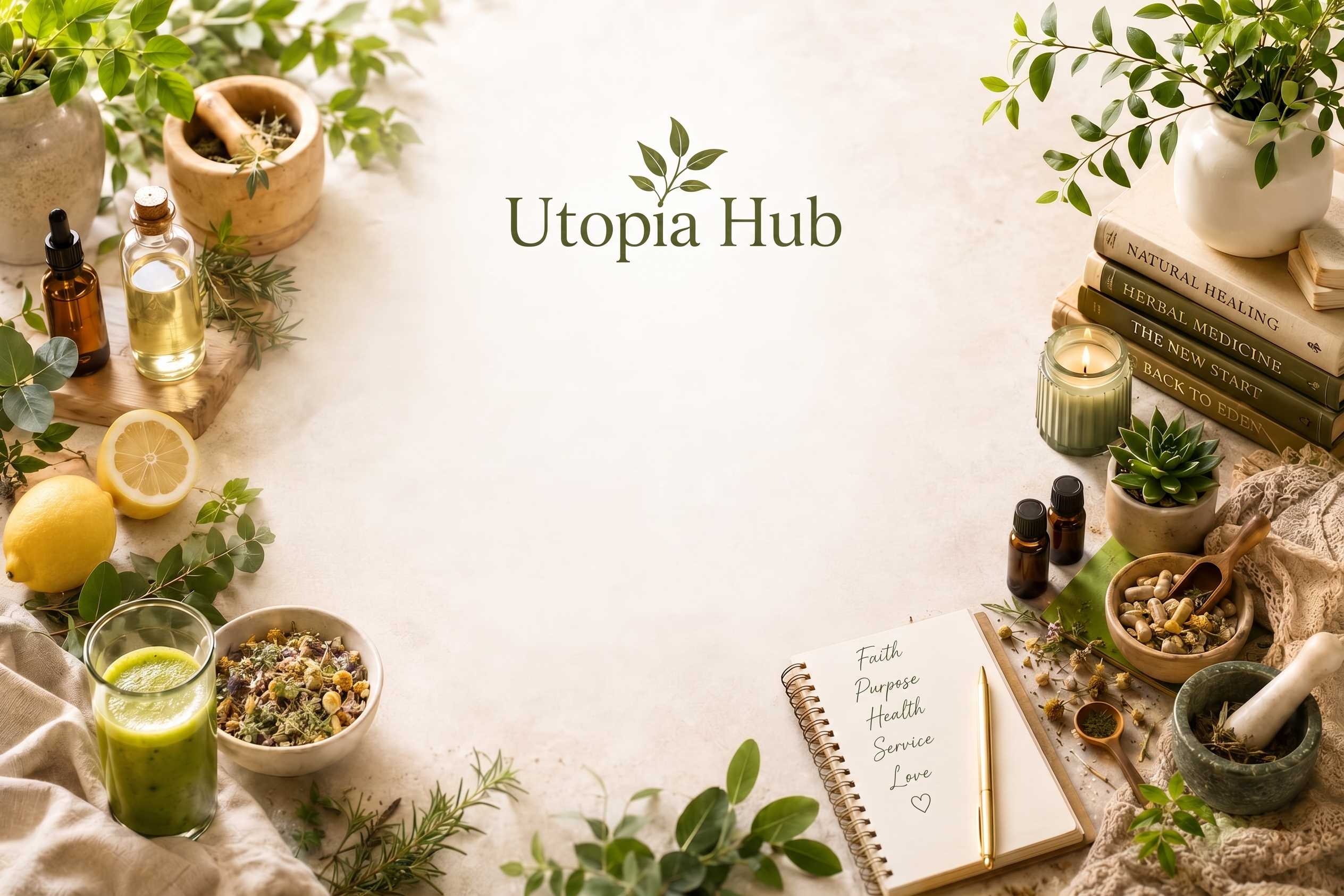 Utopia Health Hub Background