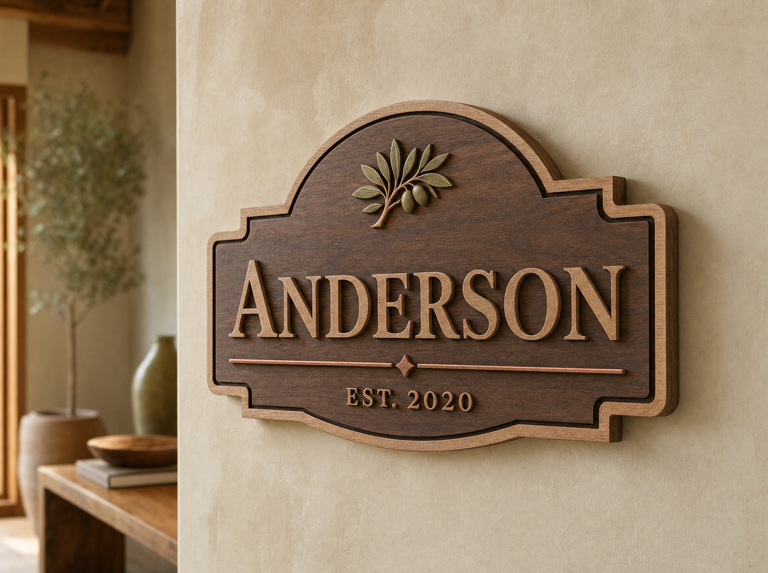 Family Name Sign