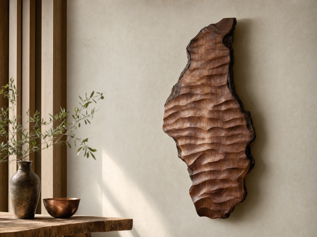 Wabi-Sabi Slab Table