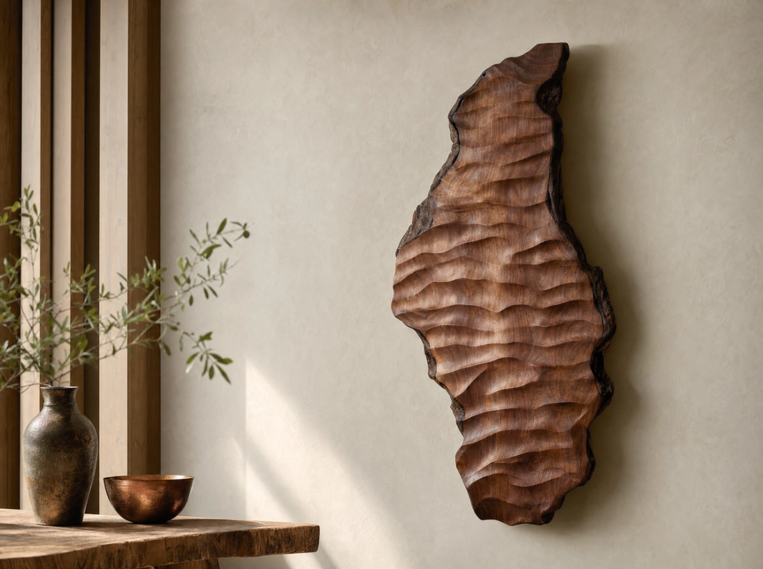 Wabi-Sabi Slab Table