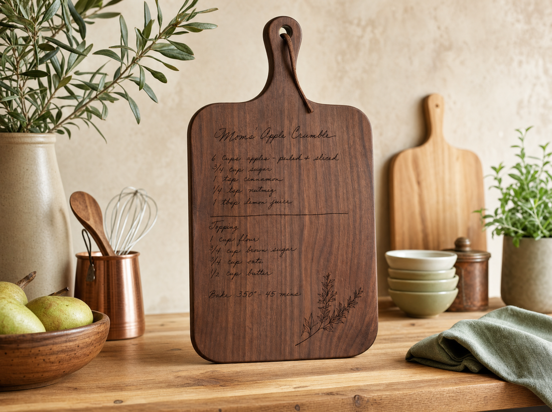 Engraved Recipe Board
